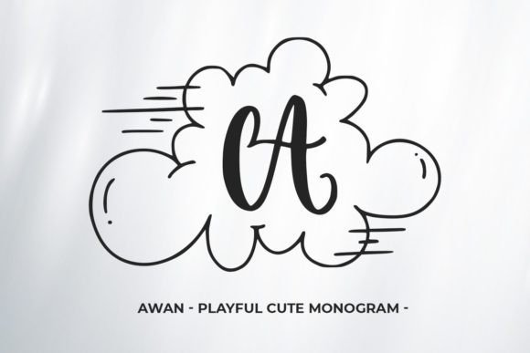 Awan Monogram for Modern Branding and Creative Projects
