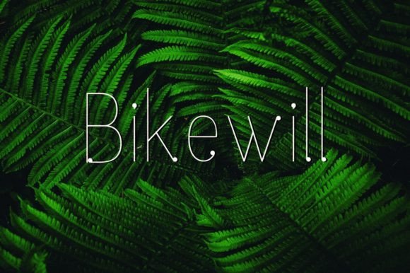 Bikewill: A Stylish Display Font for Branding Magic