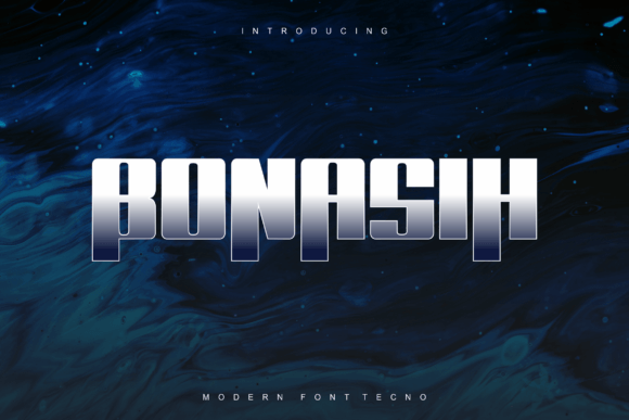 Bonasih: A Modern Display Font for Bold Editorial Design