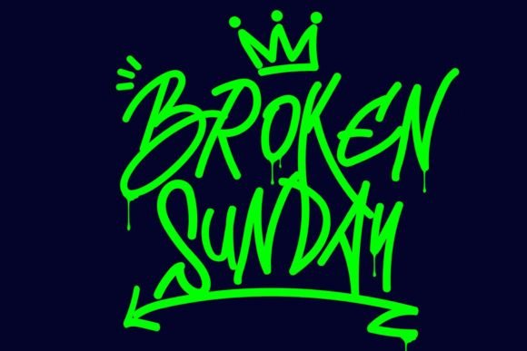 Broken Sunday: A Display Font That Elevates Editorial Design
