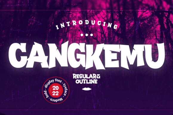 Cangkemu Font for Bold Creative Projects