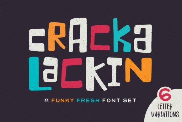 Crackalackin: A Quirky Display Font for Bold Editorial Design