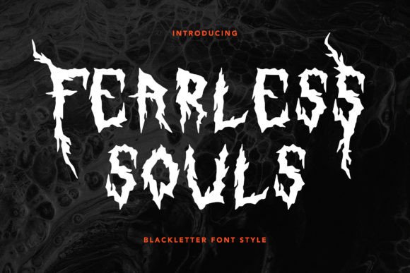 Fearless Souls Font for Halloween and Horror-Themed Branding