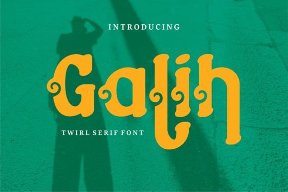 Galih: The Modern Display Font That Elevates Your Brand