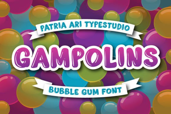 Gampolins Font for Handmade Creations