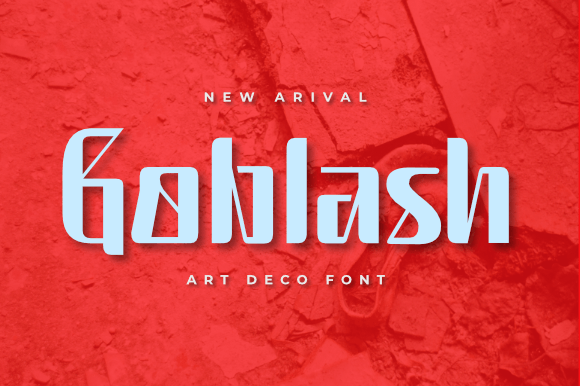 Goblash: A Bold Display Font for Professional Branding