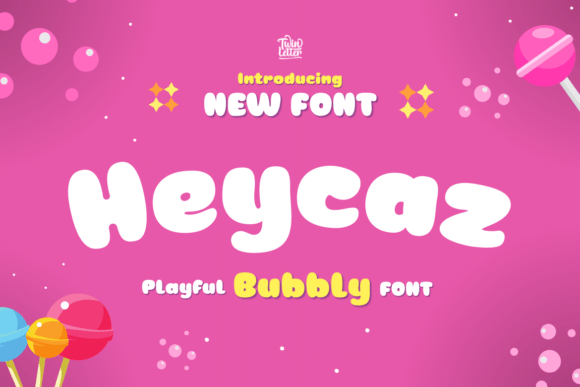Heycaz: A Quirky Display Font for Creative Makers