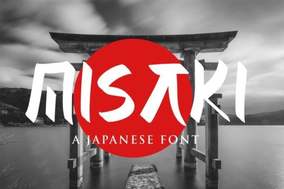 Misaki: A Simple Japanese-Inspired Display Font for Bold Branding