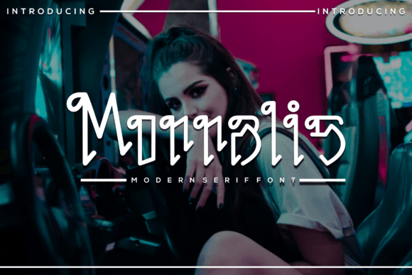 Monnalis: A Unique Serif Font for Creative Branding Projects