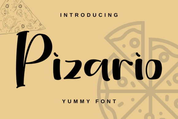 Pizario Display Font for Playful Branding and Digital Creativity