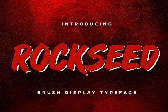 Rockseed: A Brush-Style Display Font for Modern Web Design