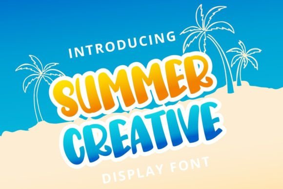 Summer Creative: A Playful Font for Eye-Catching Campaigns