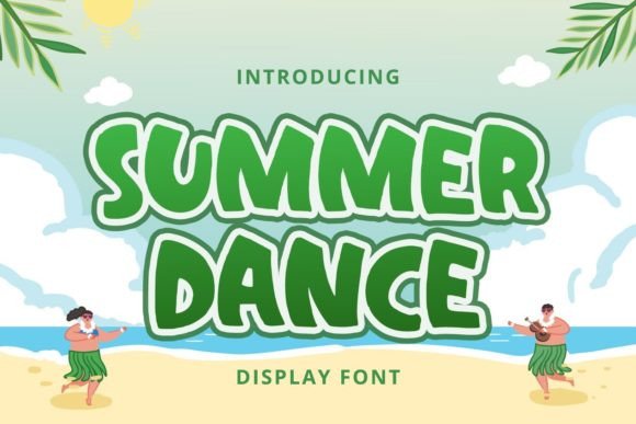 Summer Dance Font for Friendly Branding and Creative Projects