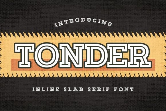 Tonder Display Font for Web Design