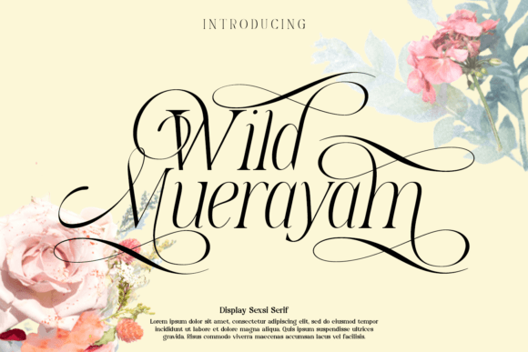 Wild Muerayam: A Modern Display Font for Bold Campaigns